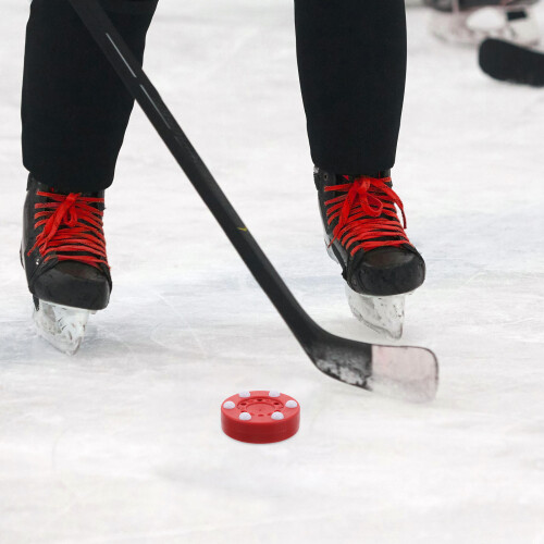Rund Puck För Roller Hockey Inomhus Träning 2