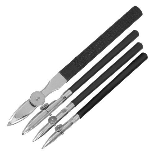 4Pcs Justerbara Konsträknepennor, Ritningsmonterade För 2