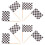 Pack Av 100 Racingflagg Tandpetare Svart 3