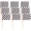 Pack Av 100 Racingflagg Tandpetare Svart 5