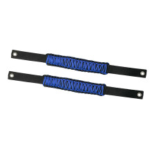 Car Roll Bar Paracord Grab Handles 2Pcs for Ford Bronco Jeep Wrangler Easy Fit