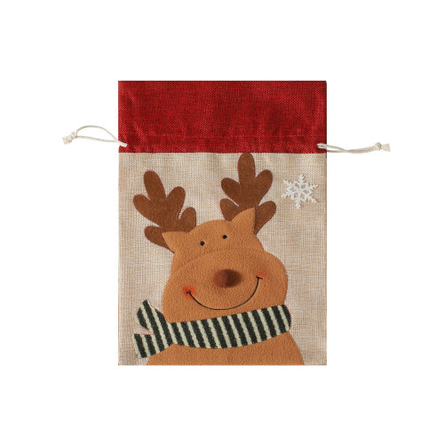 Weihnachts- und-kleine Elch-Geschenktüte