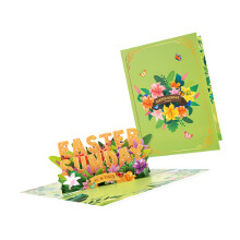 Spring Festival Popup Card With Interactive Accent Perfect For