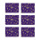 6Pcs Eid Mubarak Wrapping Paper 70x50cm Large Wrapping-type H 1