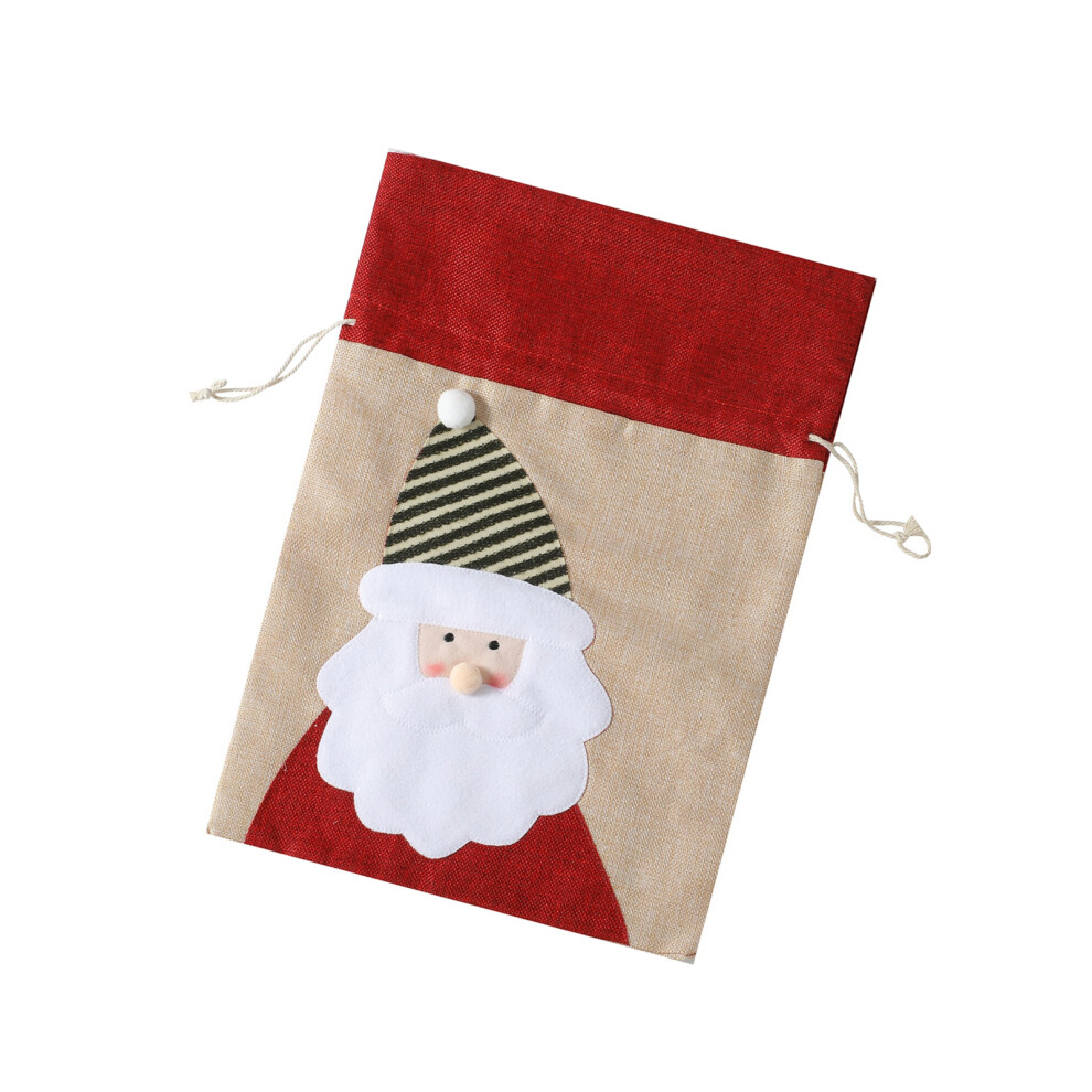 Christmas Party Favors Bag Candy-large elderly gift bag