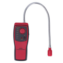 Detector portátil de fugas de gas de ABS, 50 ppm, 9 h de funcionamiento