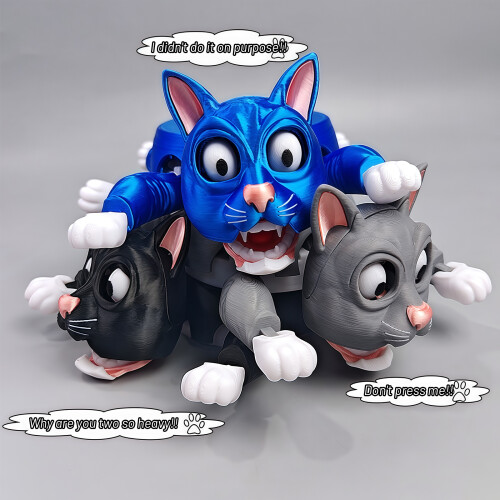 Cats Coaster Teas Cup Holder Decorative Coffee Teas Cup-grey 2