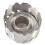 2 In 1 Portable Stainless Alcohol Stove Rack Windscreen for 7