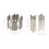 2 In 1 Portable Stainless Alcohol Stove Rack Windscreen for 3