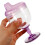 2St Sippy Cup Plastmugg 180 Ml Transparent Med Lock För Småbarn 7