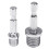 2Pieces Power Drill Sockets Adapter Sets Hex Socket Adapter 4