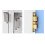 Double Ball for Latch Tension Roller Catch for Latch for-60mm 5