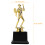 Badminton Trophy Plastic Award with Smooth Surface and Base 2