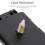 1Set Home Black Quartz Clock Movement Replacement Kit Durable Plastic 8