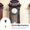 1Set Home Black Quartz Clock Movement Replacement Kit Durable Plastic 11
