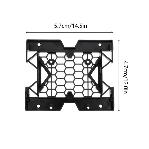 2Pcs Optiskt Fodral Hårdvaruadapter För Ssd Monteringsbricka 1