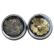 Mini Exquisite Cogs Gear Resin Fillers Metal Steampunk-Gold