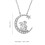 Rhinestone halsketting met en ster 3