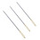 18Pcs Blunt Kolstål Stora Hålsömmar Stickningssömmar Set 5