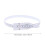6Pcs Spädbarns Huvudomfångsband Plast 56 Cm 3