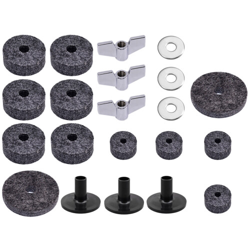 1 Set Cymbal Fölt Täckningar För Trumset 1