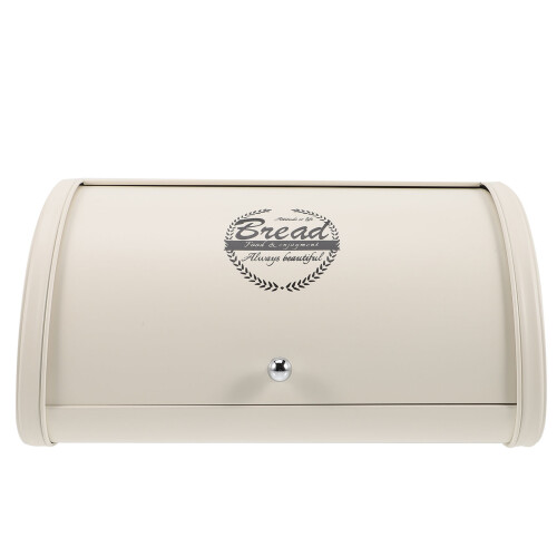 Bread Bin Hemslöjd Brödask Metall Brödhållare Skrivbordsbrödask