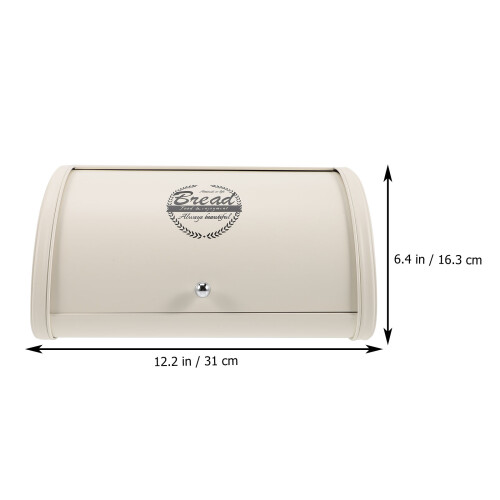 Bread Bin Hemslöjd Brödask Metall Brödhållare Skrivbordsbrödask 1