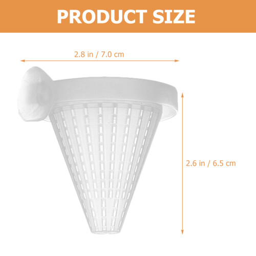 25 St Röda Plastmatare Med Sugekoppling 2