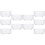 10Pcs Akryl Reptil Vattenkärl Matbehållare Container 8