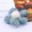 15Boules Laine Feutrée Bleue DIY Décoration 5