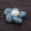 15Boules Laine Feutrée Bleue DIY Décoration 10
