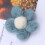 15Boules Laine Feutrée Bleue DIY Décoration 6