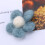 15Boules Laine Feutrée Bleue DIY Décoration 4