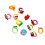30Pcs Julringar, Tecknade Smycken, Present Till Barn 3
