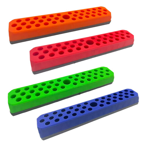 43 Hole Industrial Strength Magnetic Organizer For-Red 1