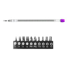 Universal Rotating Hex Shaft 300mm-Purple ten piece set