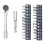 Double Tip Ratchet Screwdriver 1/4 Drive Ratchet-24 batches 1