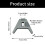 Ergonomic Curved Sander Slider Adjustable Grip For Detailed 3