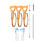 Lightweight Drain Cleaner Snake Kit With Multiple Size Heads-A 1