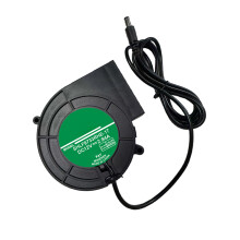 Heavy Duty 97x33mm Blower Cooling Fan With 1.5M Wire For BBQ