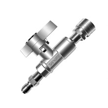 4000PSI 3/8 Inch High Flow Ball Valves Quick Connection System