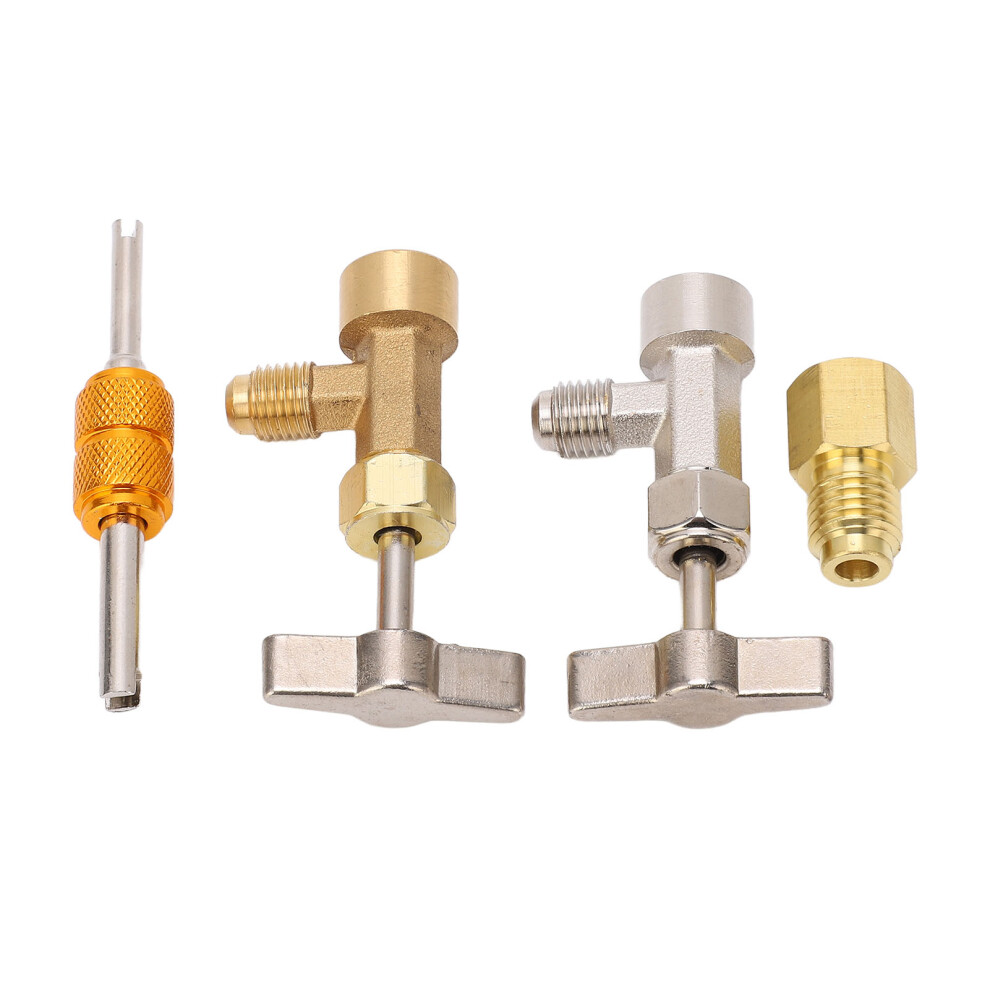 Self Sealing Single Puncture Can Tap Kit For R134a Ac Line Repair 8791356781034