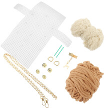 1 Set Sy Nålsaxmaterial Tvärstickningspaket Handgjort Tillbehör
