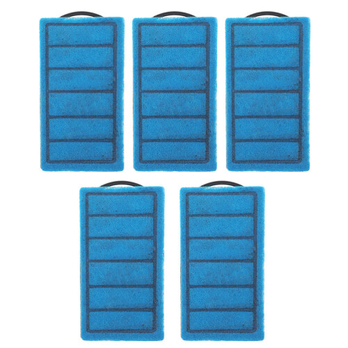 5Pcs Filterbräde För Fisksammet, Akvariefilterkudde 1