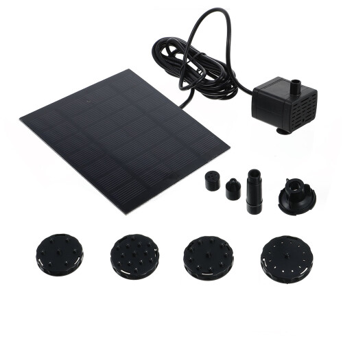 Solpump För Solenergidriven Trädgård