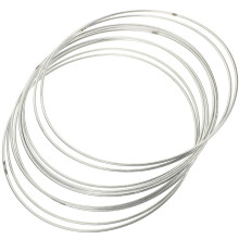 10Pcs Silver Metal Rings for Dream Catcher Making DIY Craft Materials