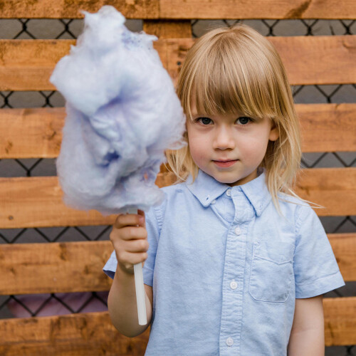 50 St Cotton Candy Engångspapperspinnar För DIY , Cake Pops 2