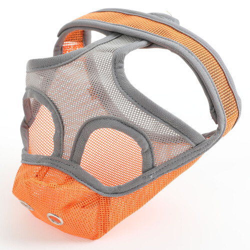 Breathable Mesh Muzzle for Short Snout Dogs - Anti-Biting & Barking 2