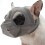 Breathable Mesh Short Snout Dog Muzzle, Adjustable & Lightweight 11