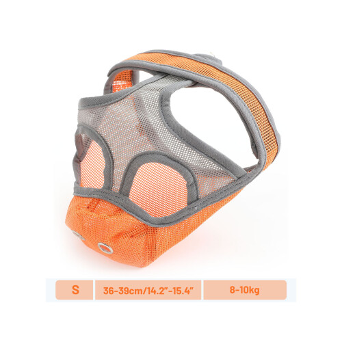 Breathable Mesh Muzzle for Short Snout Dogs - Anti-Biting & Barking 1